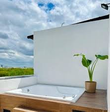 CASA MAKENA: Rooftop y Jacuzzi en Temozón NORTE