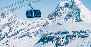 Entrada al Teleférico Testa Grigia desde Zermatt