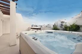 Penthouse con Vista a la Piscina y Jacuzzi en Palm-Mar